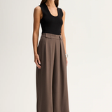 Elka Collective Fleur Pant - Taupe