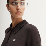 Elka Collective Osborne Knit Top - Chocolate