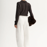 Elka Collective Osborne Knit Top - Chocolate