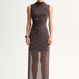 Elka Collective Rowe Maxi Dress - Slate