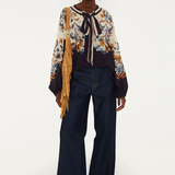 Farm Rio Golden Nature Blouse