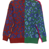 Farm Rio Ikat Dyed Cardiagn - Leopard