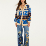 Farm Rio Knit Cardigan - Mystical Ainka
