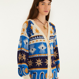 Farm Rio Knit Cardigan - Mystical Ainka