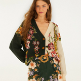 Farm Rio Nature Knit Cardigan - Nature Sand