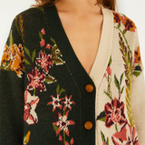 Farm Rio Nature Knit Cardigan - Nature Sand