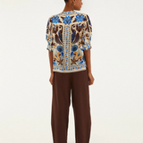 Farm Rio Nature Land Blouse - Sand