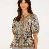 Farm Rio Stained Glass Beauty Blouse