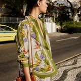 Farm Rio Tropical Scarf Sand Shirt