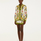 Farm Rio Tropical Scarf Sand Shirt