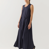 Foemina Cameron Dress - Navy Seersucker