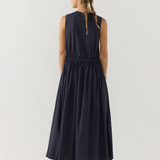Foemina Cameron Dress - Navy Seersucker