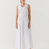 Foemina Cameron Dress - White Seersucker