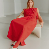 Foemina Jewel Top - Rouge Seersucker