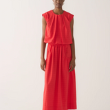 Foemina Jewel Top - Rouge Seersucker