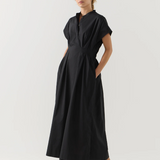 Foemina Mika Dress - Black Poplin