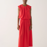 Foemina Oda Skirt - Rouge Seersucker