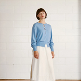 Francie Anni Cardigan - Celeste Blue