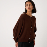 Francie Anni Cardigan - Chestnut