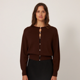 Francie Anni Cardigan - Chestnut