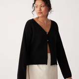 Francie Bella Cardigan - Black