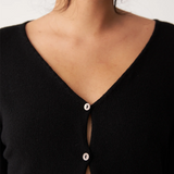 Francie Bella Cardigan - Black
