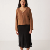 Francie Bella Cardigan - Brown Sugar