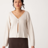 Francie Bella Cardigan - Ivory
