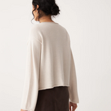Francie Bella Cardigan - Ivory
