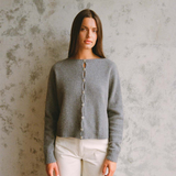 Francie Dusk Cardigan - Granite