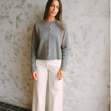 Francie Dusk Cardigan - Granite