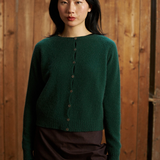 Francie Dusk Cardigan - Verdant Green