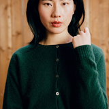 Francie Dusk Cardigan - Verdant Green