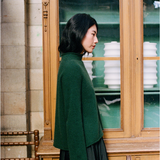 Francie Eclipse Knit - Verdant