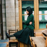 Francie Eclipse Knit - Verdant