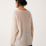 Francie Feather Knit - Creme
