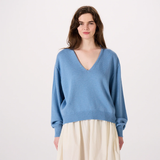 Francie Locket knit - Celeste Blue
