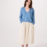 Francie Locket knit - Celeste Blue