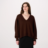 Francie Locket knit - Chestnut
