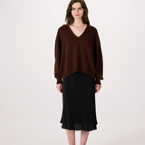 Francie Locket knit - Chestnut