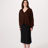 Francie Locket knit - Chestnut