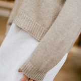 Francie Nimbus Raglan Knit - Natural