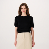 Francie Pearl Top - Black