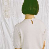 Francie Pearl Top - Ivory