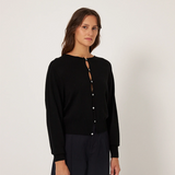 Francie Anni Cardigan - Black