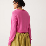 Francie The Anni Cardigan - Rose Pink