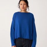 Francie The Dolls Jumper - Azure