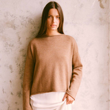 Francie The Dolls Jumper - Brown Sugar