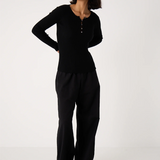 Francie The Form Top - Black