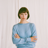 Francie Trinket Knit - Celeste Blue